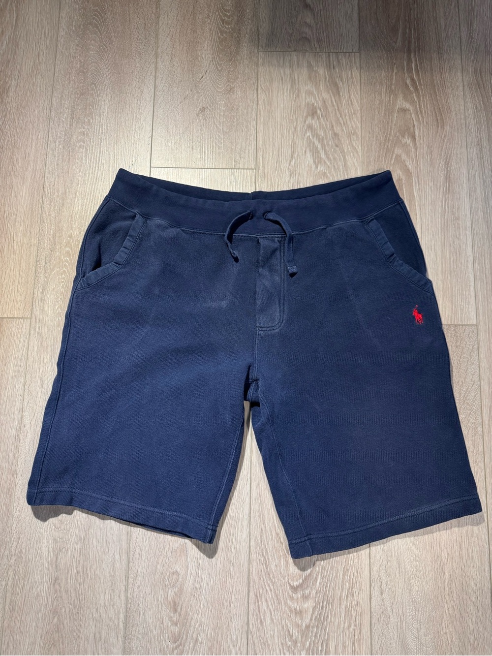Vintage Polo Navy Men's sweat Shorts